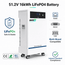 16kW 314Ah 51.2V Floor-Standing LiFePO4 Battery - 1